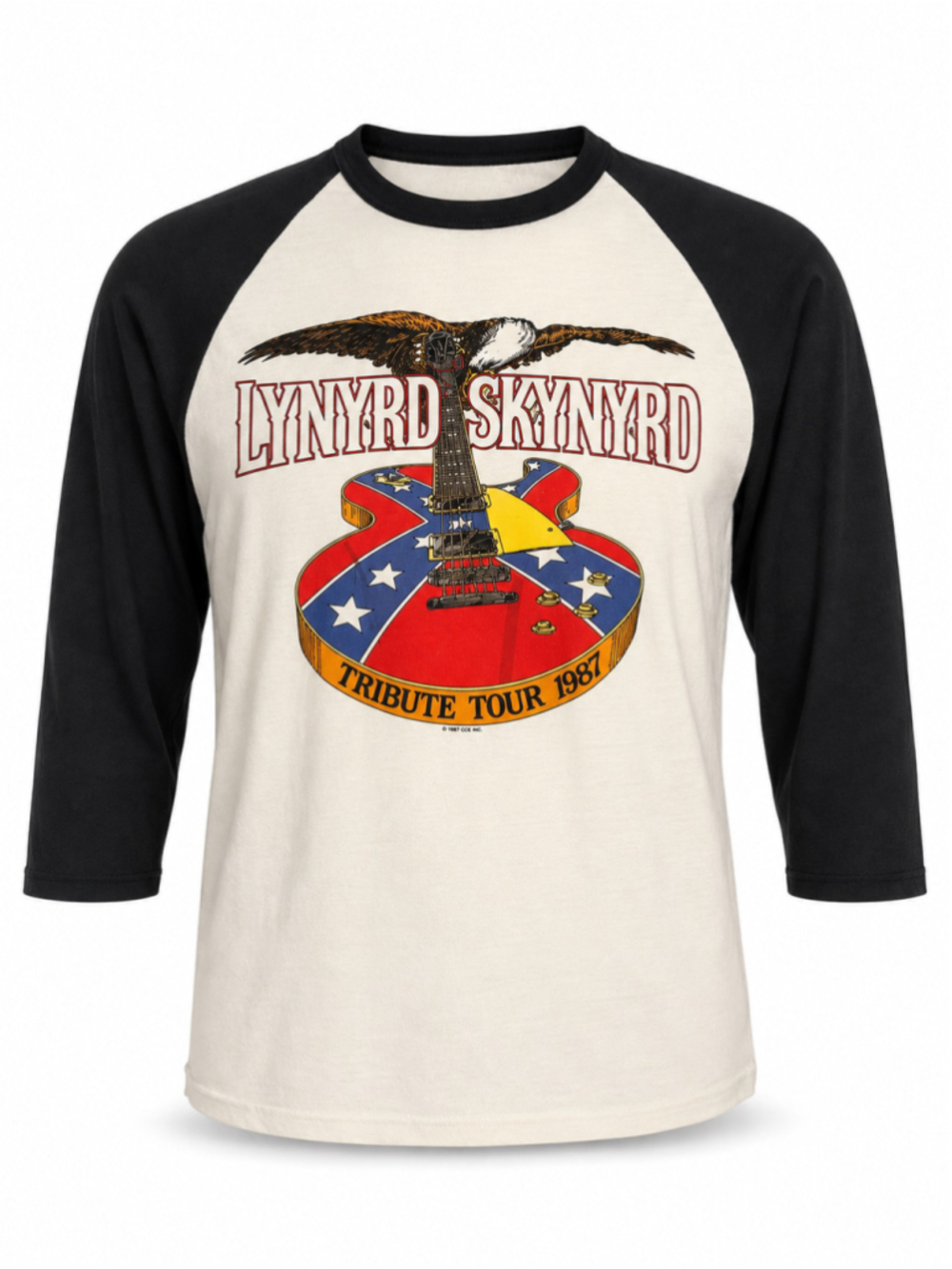 Vintage 1987 Lynyrd Skynyrd Tribute Tour Shirt Sz L Screen Stars NWOT Deadstock